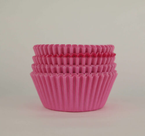 színes muffin papír rózsaszín