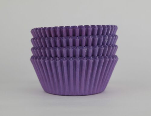 színes muffin papír lila