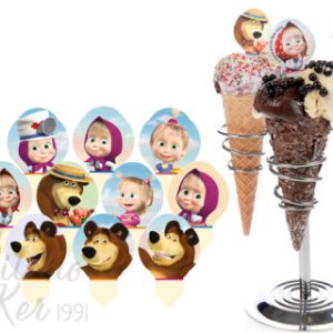 Mini ostyabeszúró - Masha és a medve