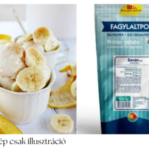 M-gél Banán fagylaltpor 2,05kg "01180"