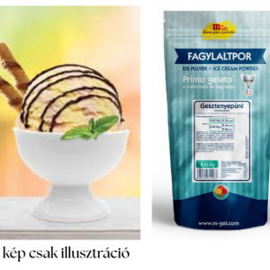 M-gél Gesztenyepüré fagylaltpor 2,05kg "01298"