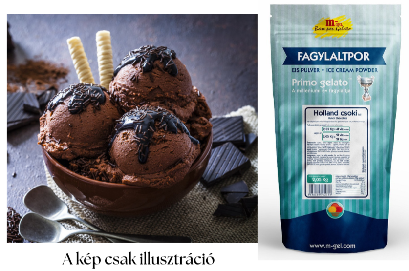 M-gél Holland csoki fagylaltpor 2,05kg "01275"