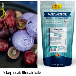 M-gél Kékszőlő fagylaltpor 2,05kg "01104"