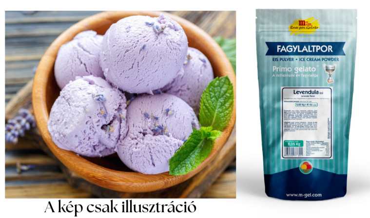 M-gél Levendula fagylaltpor 2,05kg "07889"