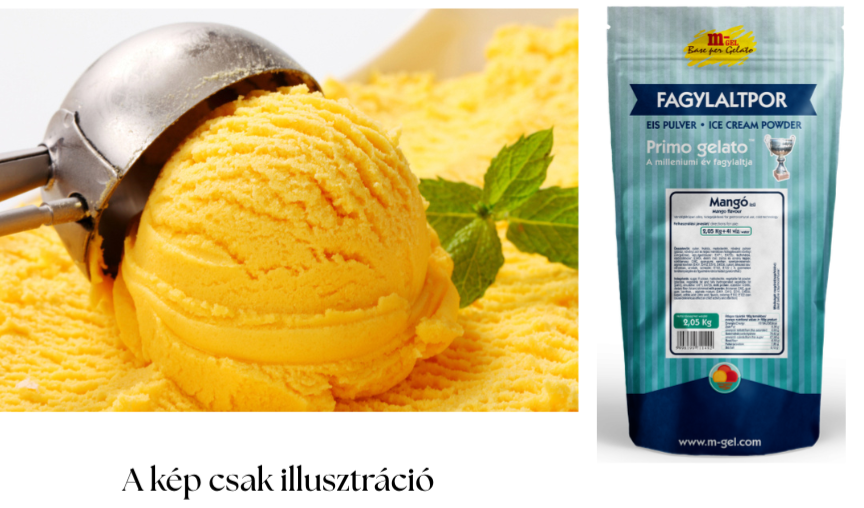 M-gél Mangó fagylaltpor 2,05kg "01149"