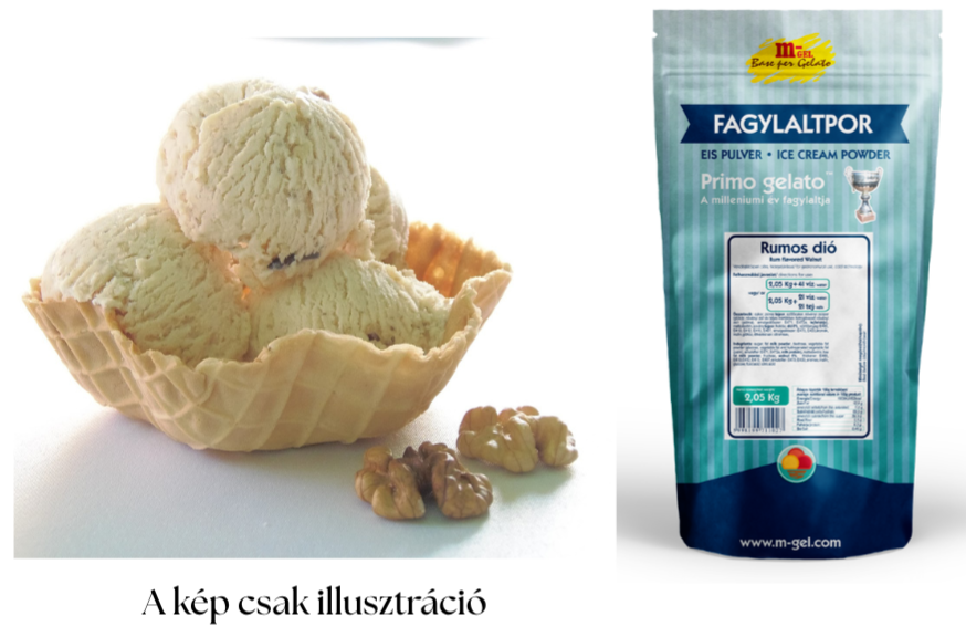 M-gél Rumosdió fagylaltpor 2,05kg "01102"