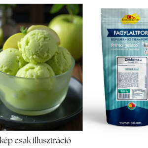 M-gél Zöld alma fagylaltpor 2,05kg "01130"