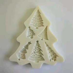 szilikon karácsonyfák forma