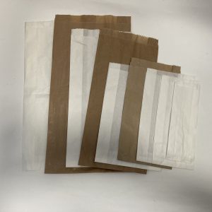 Papírtasak fehér és barna színben
